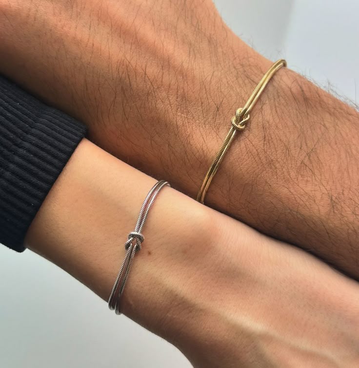 Santaku 18k combi eight knot bracelet KNOT BRACELET PINK – Stay Blest.