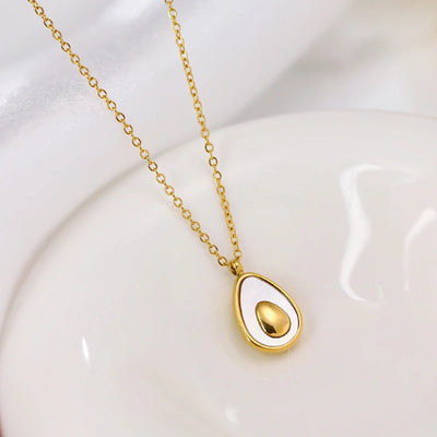 Avocado 18K Gold Plated Necklace