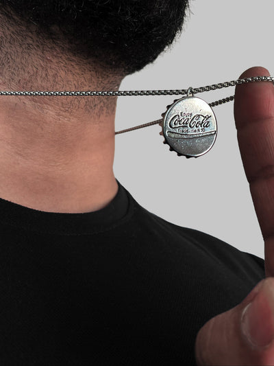 Coca Cola Pendant With Chain