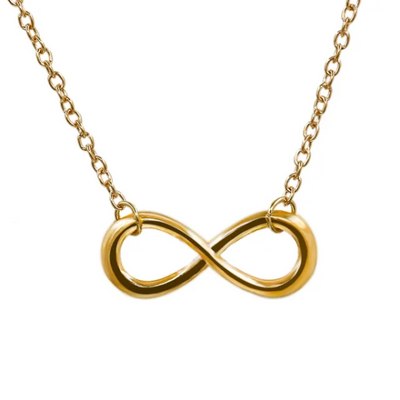 Beyond Infinity 18k Gold Plated Necklace