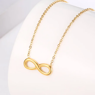 Beyond Infinity 18k Gold Plated Necklace