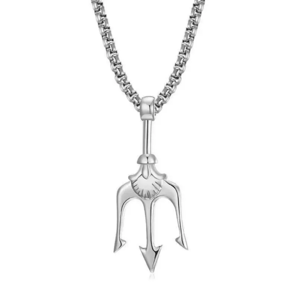 Trishul Pendant With Chain (Anti-Tarnish)