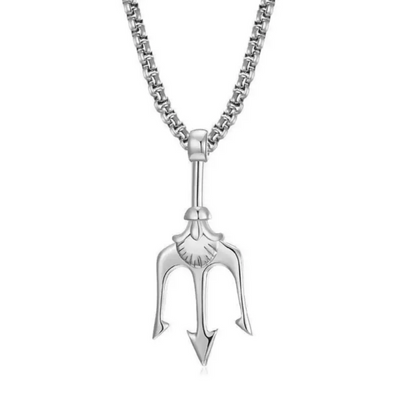 Trishul Pendant With Chain (Anti-Tarnish)