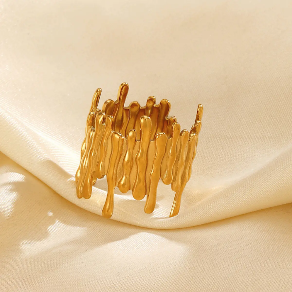 Antra 18k Gold Plated Ring