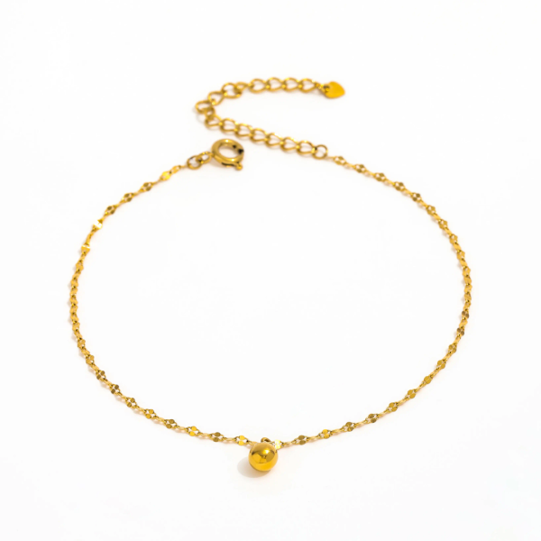 Madhuri 18K Gold Plated Anklet