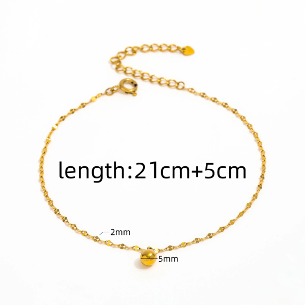 Madhuri 18K Gold Plated Anklet