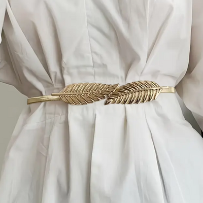Liora Adjustable Metallic Belt