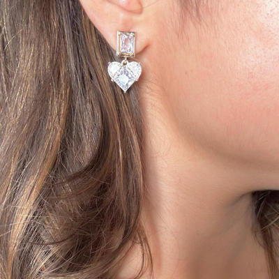 Love Drops 18k Gold Plated Earrings