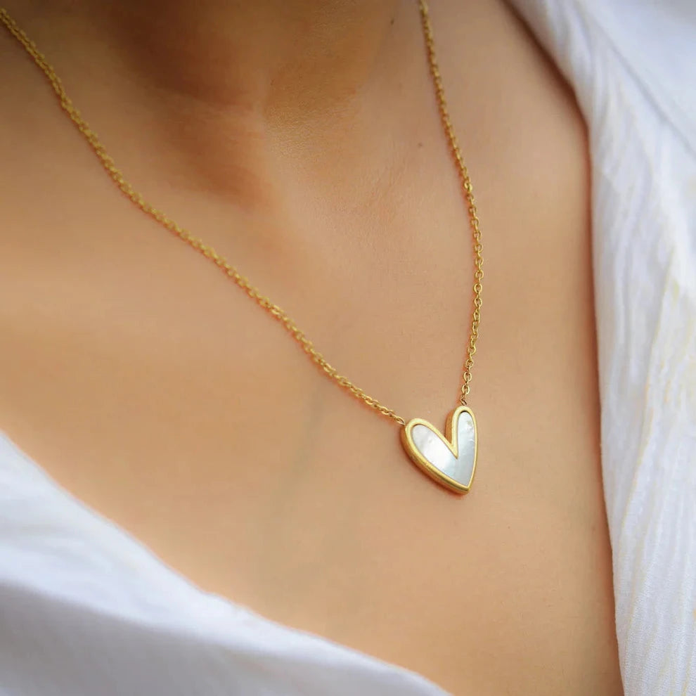 Lovey Dovey 18K Gold Plated Necklace