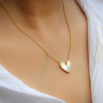 Lovey Dovey 18K Gold Plated Necklace