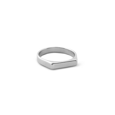 Edge Ring - Silver (Anti-Tarnish & Waterproof)