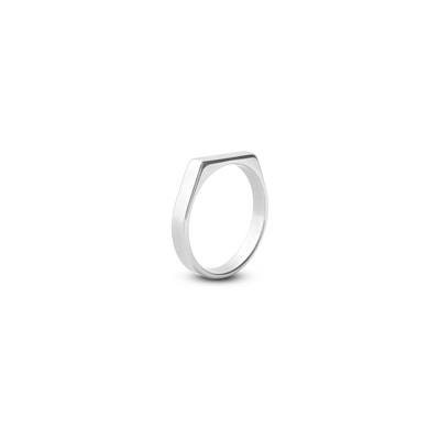 Edge Ring - Silver (Anti-Tarnish & Waterproof)