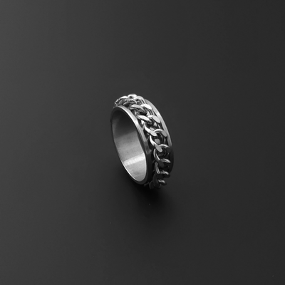 Fidget Ring ( Anti-Tarnish & Waterproof)