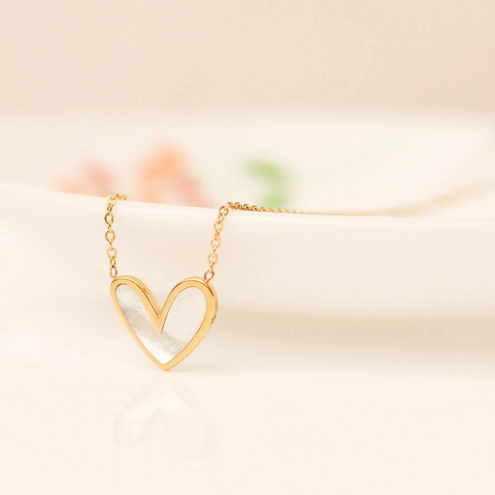 Lovey Dovey 18K Gold Plated Necklace