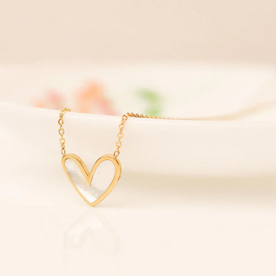 Lovey Dovey 18K Gold Plated Necklace