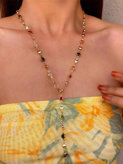 Popzy Layered Y-Necklace