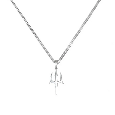 Shiva Trishul Pendant with Chain