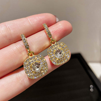 Elayne Zircon Drop Earrings