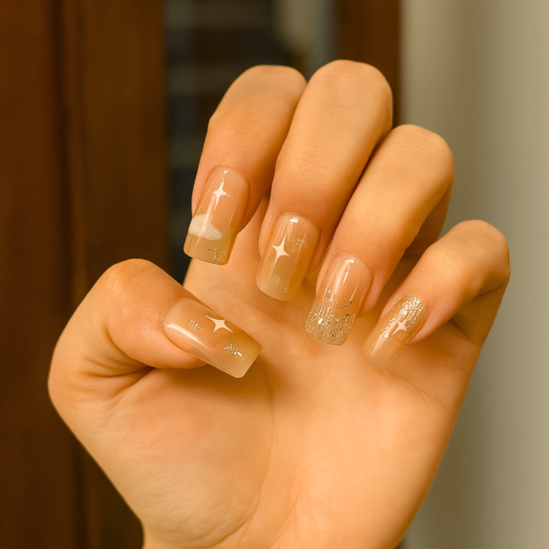 Golden Hour Press-On Nails