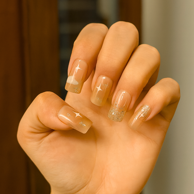Golden Hour Press-On Nails