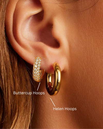 No-Fuss Hoop Earrings Combo