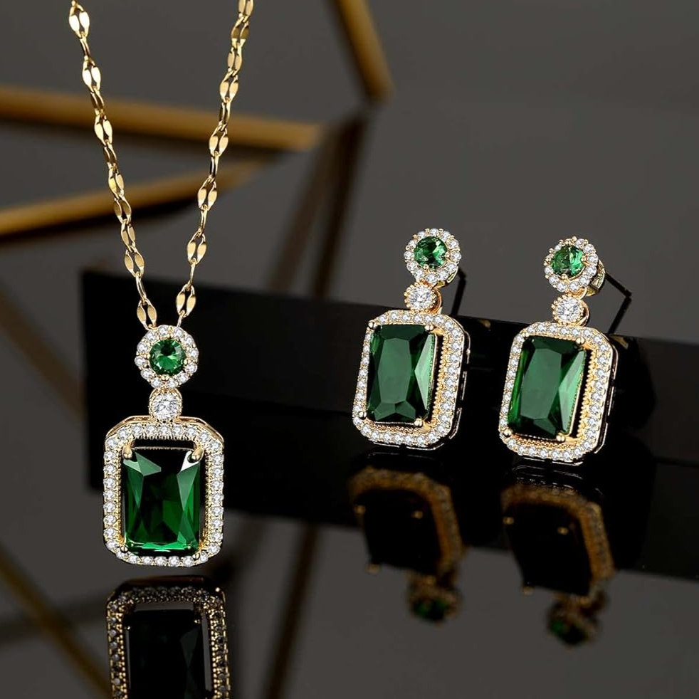 Forest Fairy 18k Gold 18k Gold Plated Jewellery Set