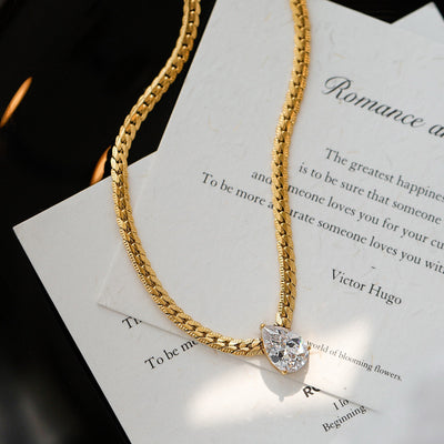 Water Droplet Necklace