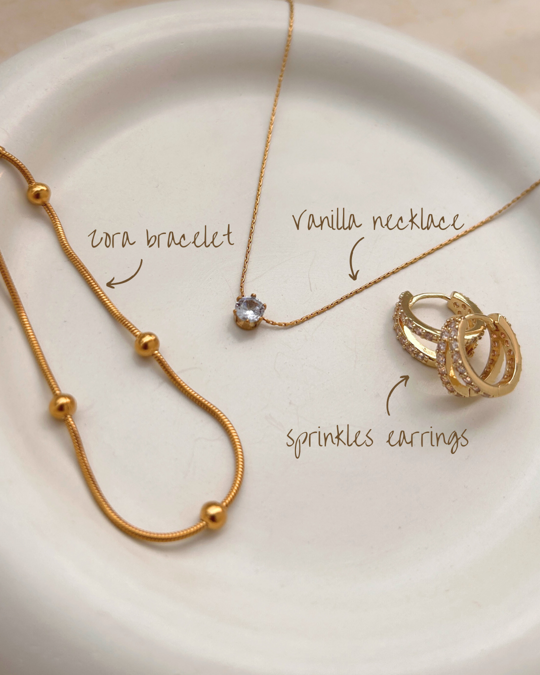 Minimal Girlie Jewellery Combo