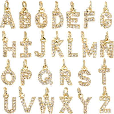 Initial Charms (Anti-tarnish & Waterproof)