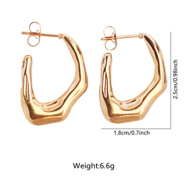 Evara Hoop Earrings