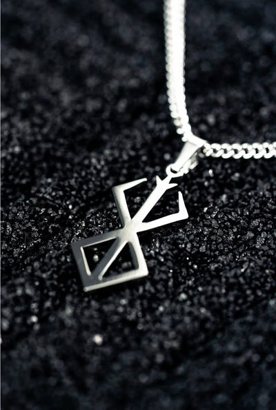 Berserk Pendant with Chain (Anti-Tarnish)