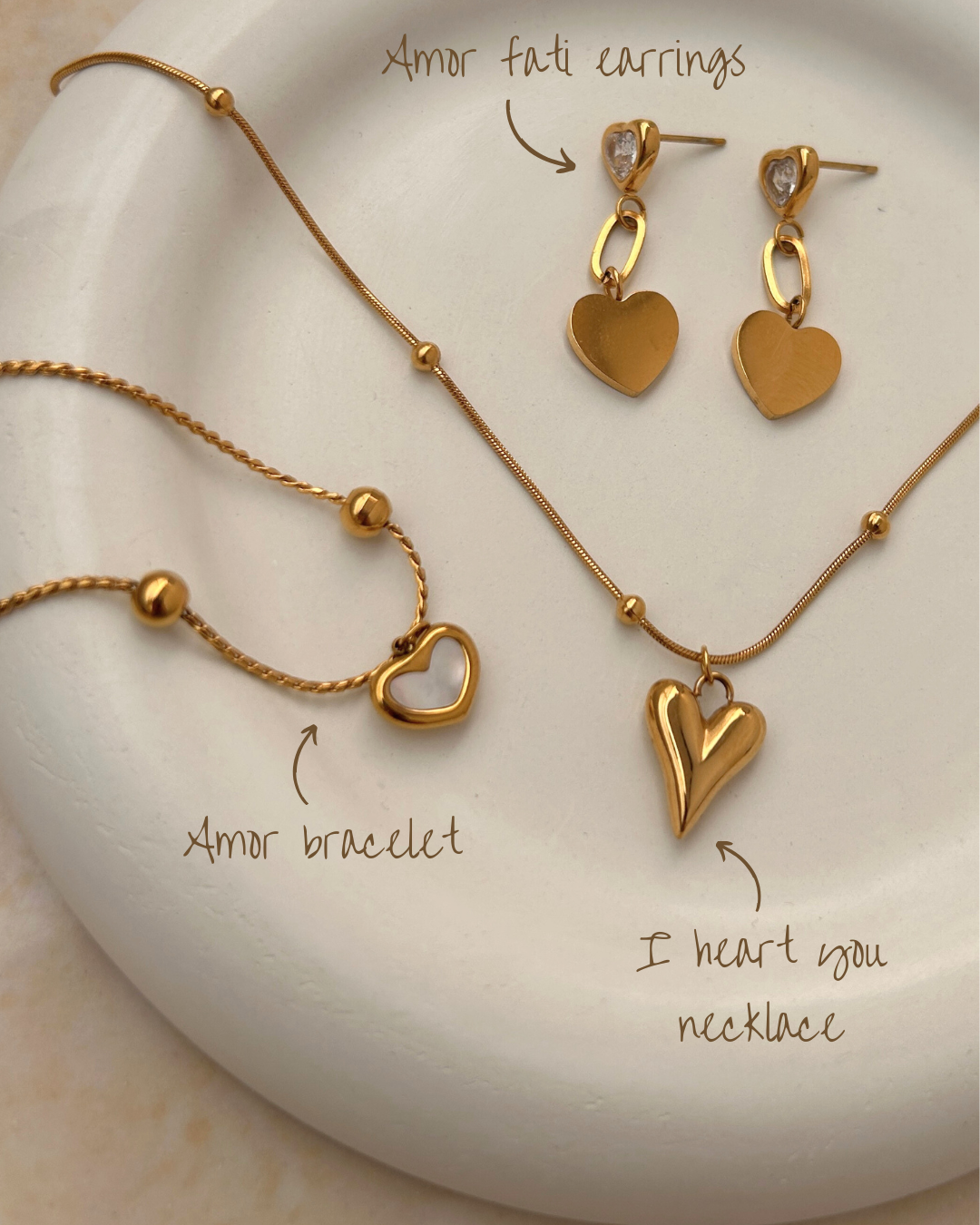 All hearts Jewellery Combo