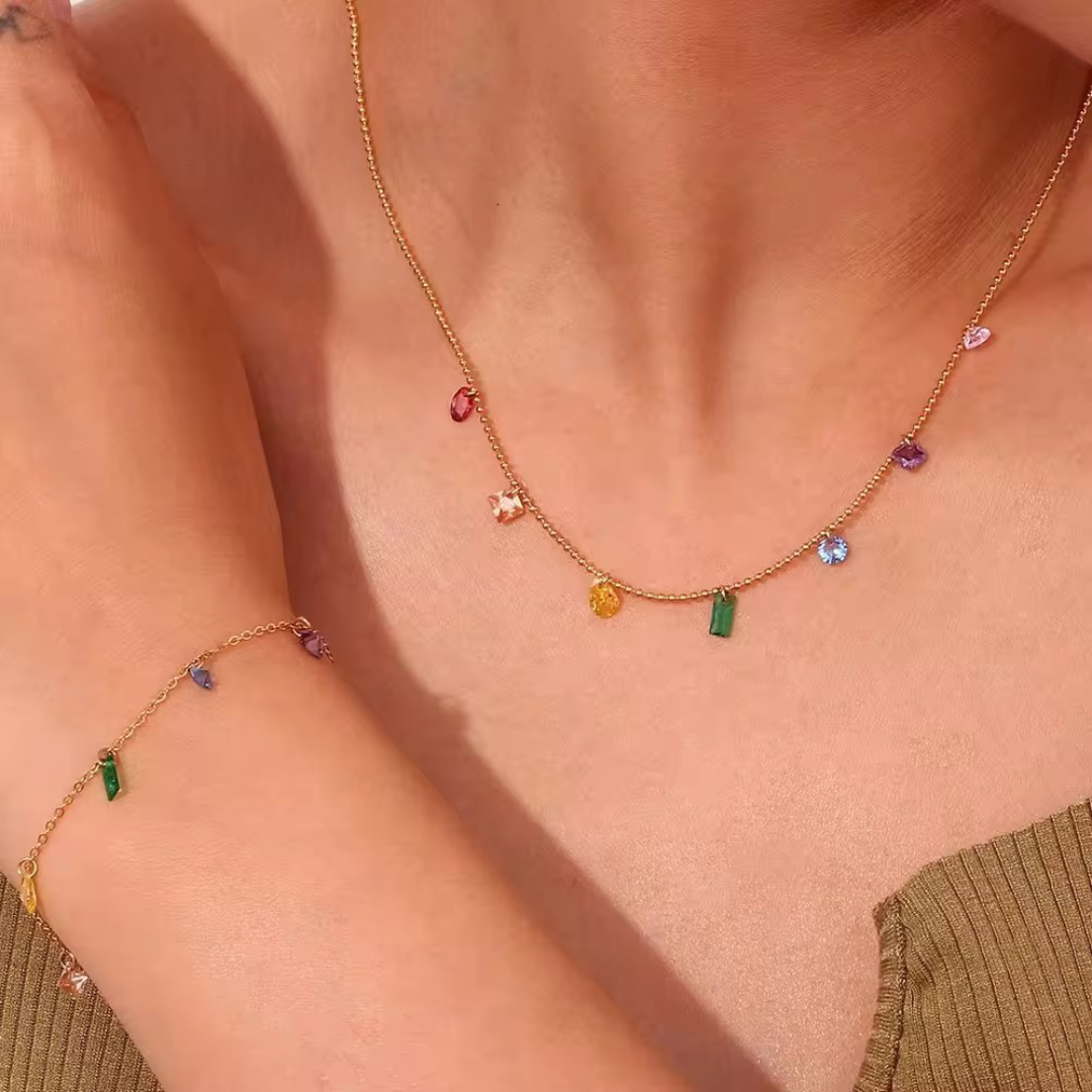 Secret Garden Combo (Necklace + Bracelet)
