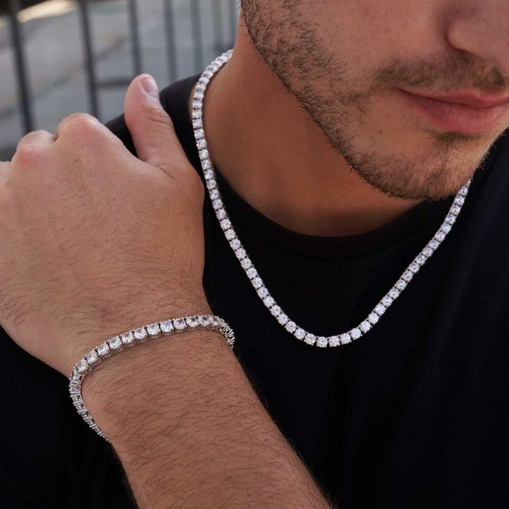 Starboy Tennis Chain Neck Chain