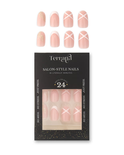 Line Art Nude Press On Nail