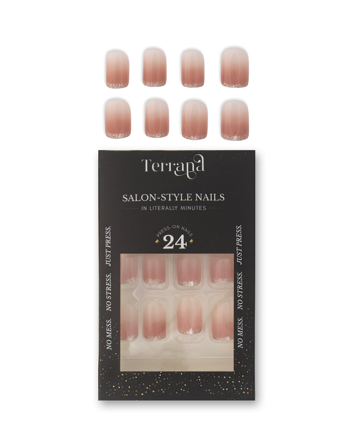 Silver Lining Press-On Nails