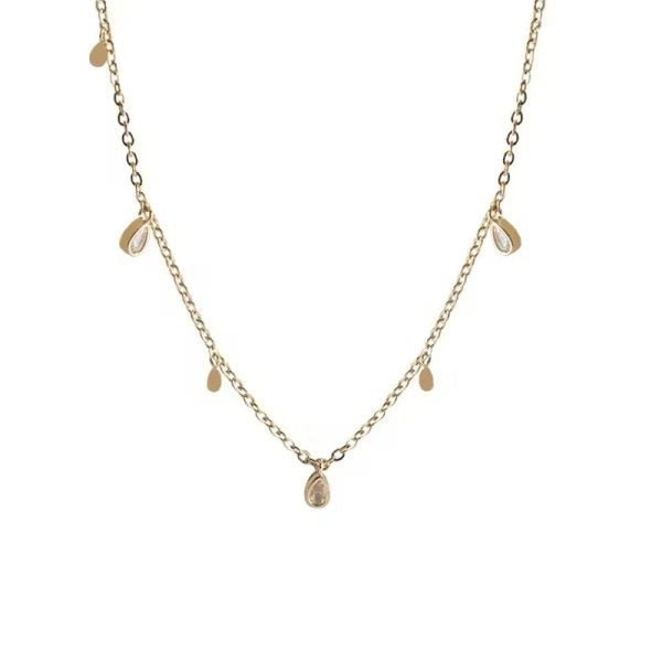 Alena 18K Gold Plated Dainty Necklace