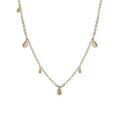 Alena 18K Gold Plated Dainty Necklace