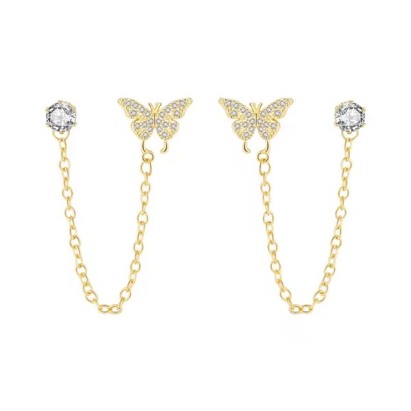 Sophia 18K Gold Plated Earrings