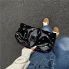 Zena Rivet Handheld Clutch Bag