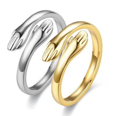 Hug me Couple Ring