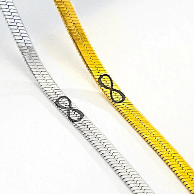 Infinite Love 18k Gold Plated Couple Bracelet