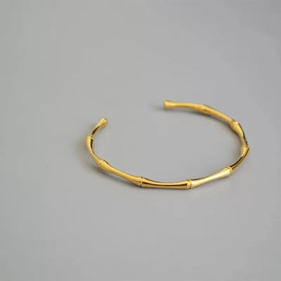 Bamboozle 18K Gold Plated Cuff Bracelet