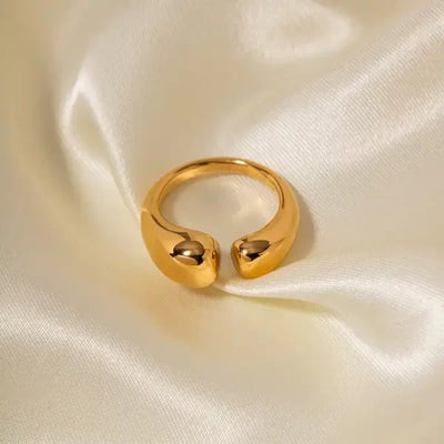 Oli 18K Gold Plated Adjustable Ring