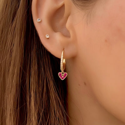 Baby Boo 18K Gold Plated Earrings