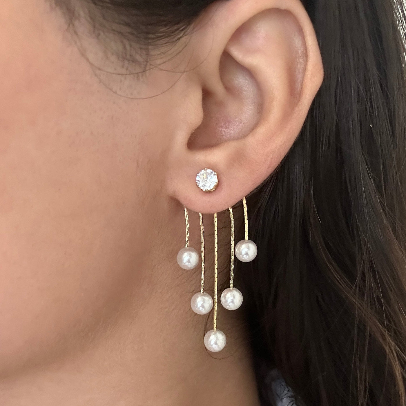 Niva 18K Gold Plated Earrings