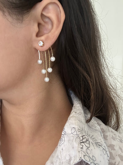 Niva 18K Gold Plated Earrings