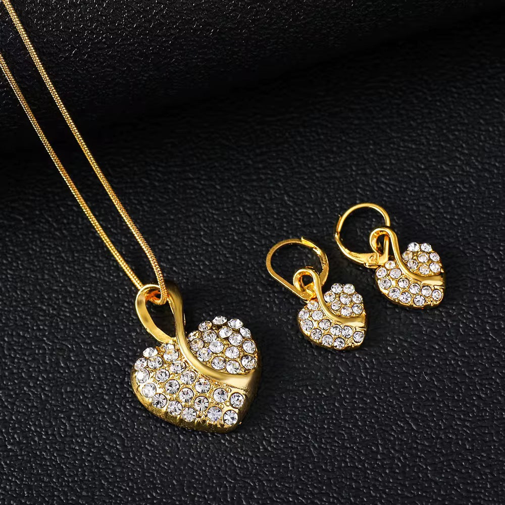 HIYA 18K FOLD PLATED JEWELLERY SET