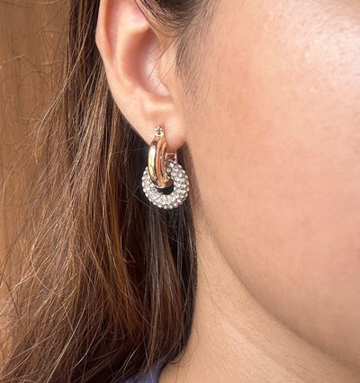 Joy Zircon 18K Gold Plated Earrings