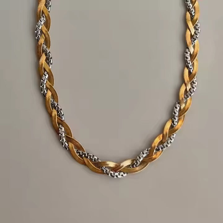 Entwine 18K Gold Plated Chain